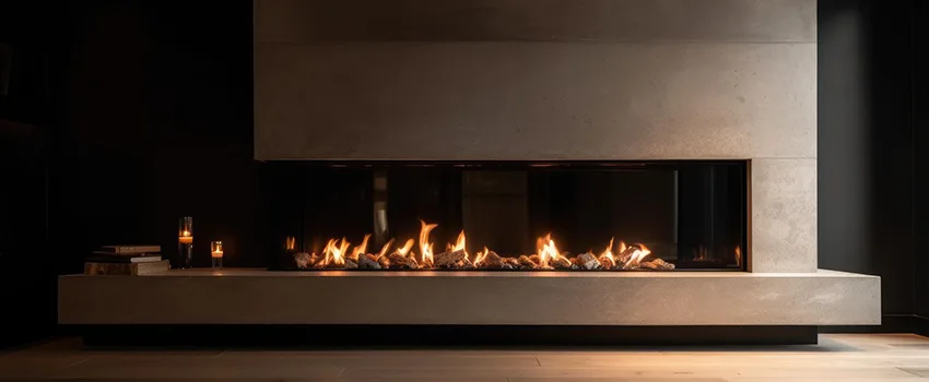 Gas Fireplace Ember Bed Design Services in Anthem, Arizona