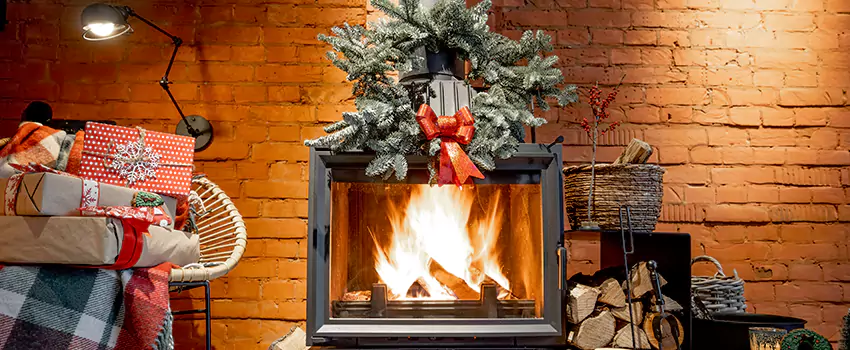 Travis Industries Linear Gas Fireplace Installation in Anthem, Arizona
