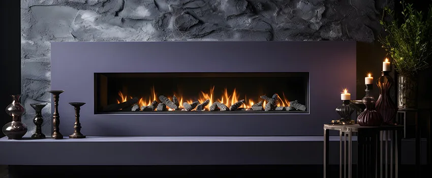 Ember Bed for Ventless Gas Fireplace in Anthem, AZ
