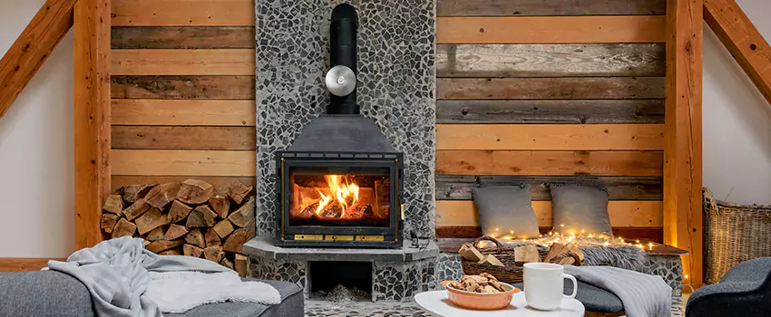 Thelin Hearth Products Direct Vent Gas Stove Fireplace Inspection in Anthem, Arizona